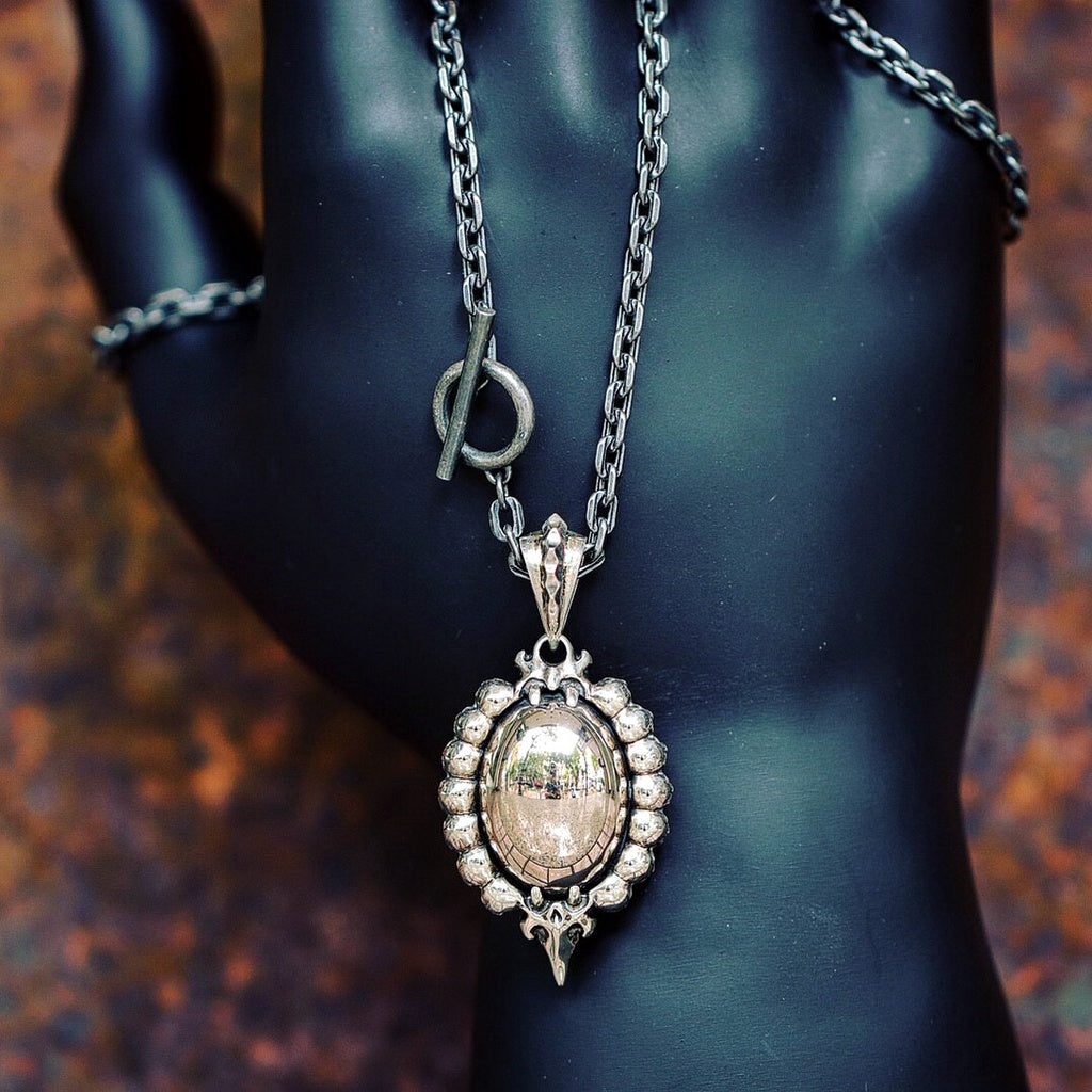 【Silver Monsters】SMS獨家特製 4mm T扣六角稜鍊 925銀 純銀項鍊