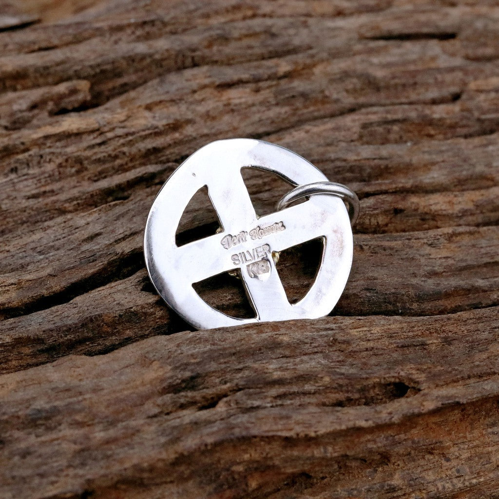 【Silver Monsters】日本千葉NAVAJO名家 Dear Blossom 18K點金 圖騰藥輪 挂墜/配件