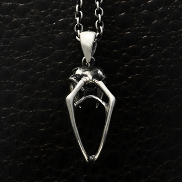 【Silver Monsters】幻獸異骸 日本 Strange Freak Designs 原創 巳年-蛇 純銀吊墜