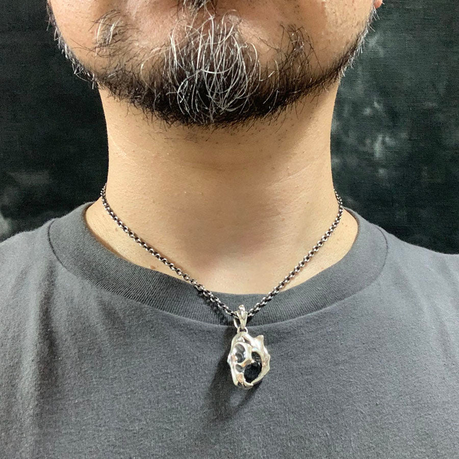【Silver Monsters】幻獸異骸 日本 Strange Freak Designs 可動 鼠骸骨 S 純銀吊墜