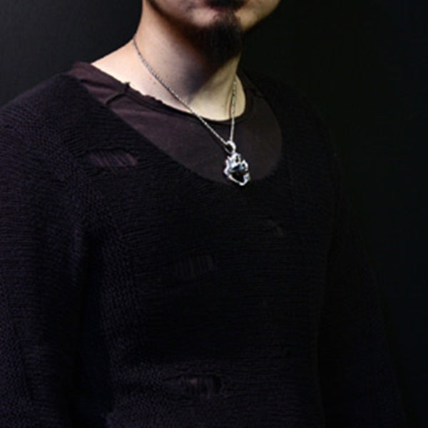 【Silver Monsters】幻獸異骸日本 Strange Freak Designs 原創 子年-鼠 可動純銀吊墜