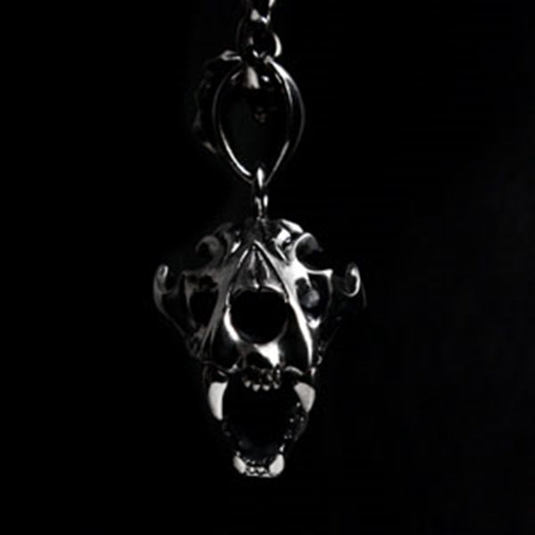 【Silver Monsters】幻獸異骸 日本 Strange Freak Designs 原創 寅年-虎 純銀吊墜