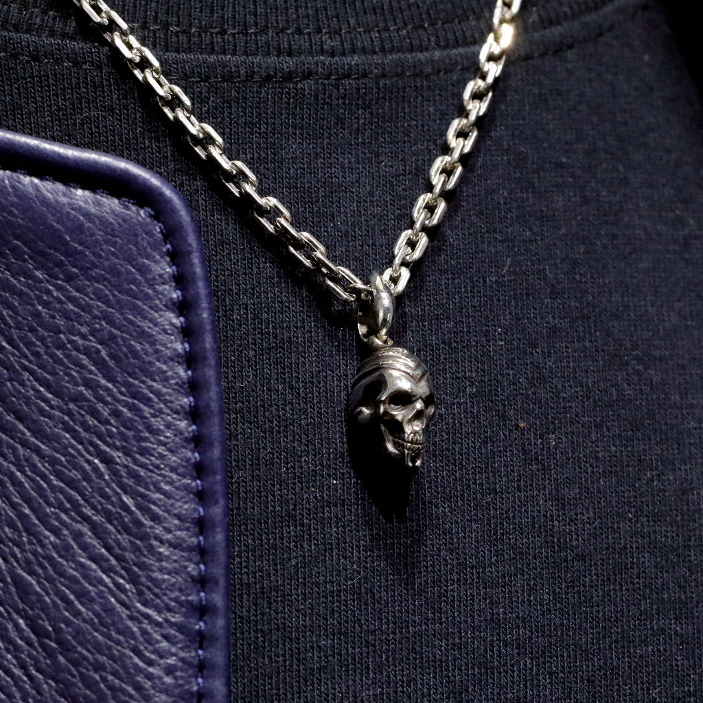 日本新銳 avatara 細緻手作 祭祀頭骨 小骷髏 原創設計 純銀吊墜