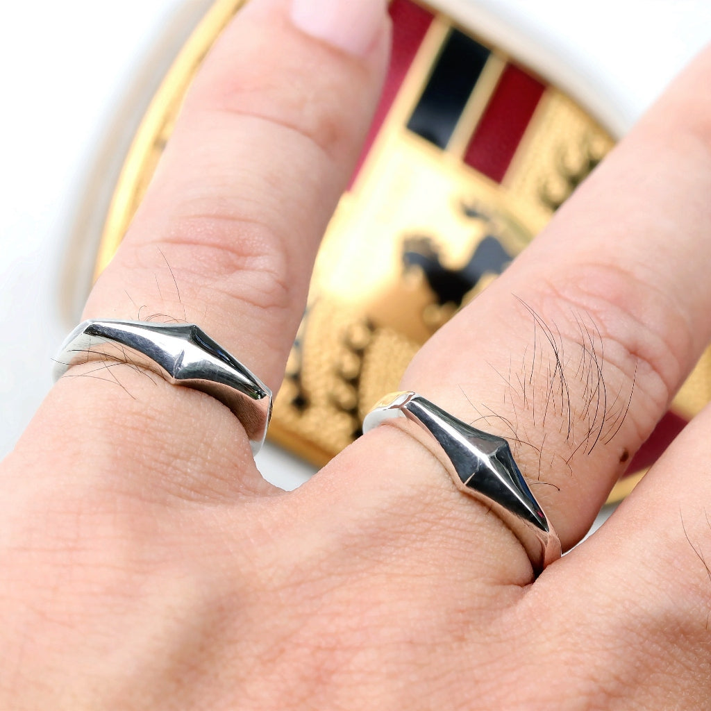 【Silver Monsters】日本一級神牌Loud Style Design × FAYDE 十字菱線 副手戒指