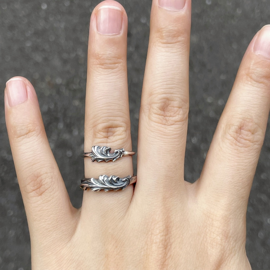 【Silver Monsters】日本一級神牌Loud Style Design × FAYDE 哥德雕花 簡約戒指M