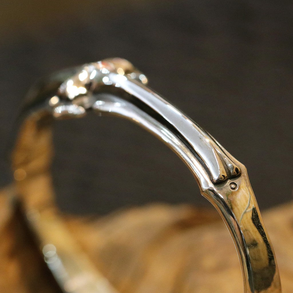 【Silver Monsters】日本前衛宗師 Glam Scale 機甲王 十字機甲 純銀手環