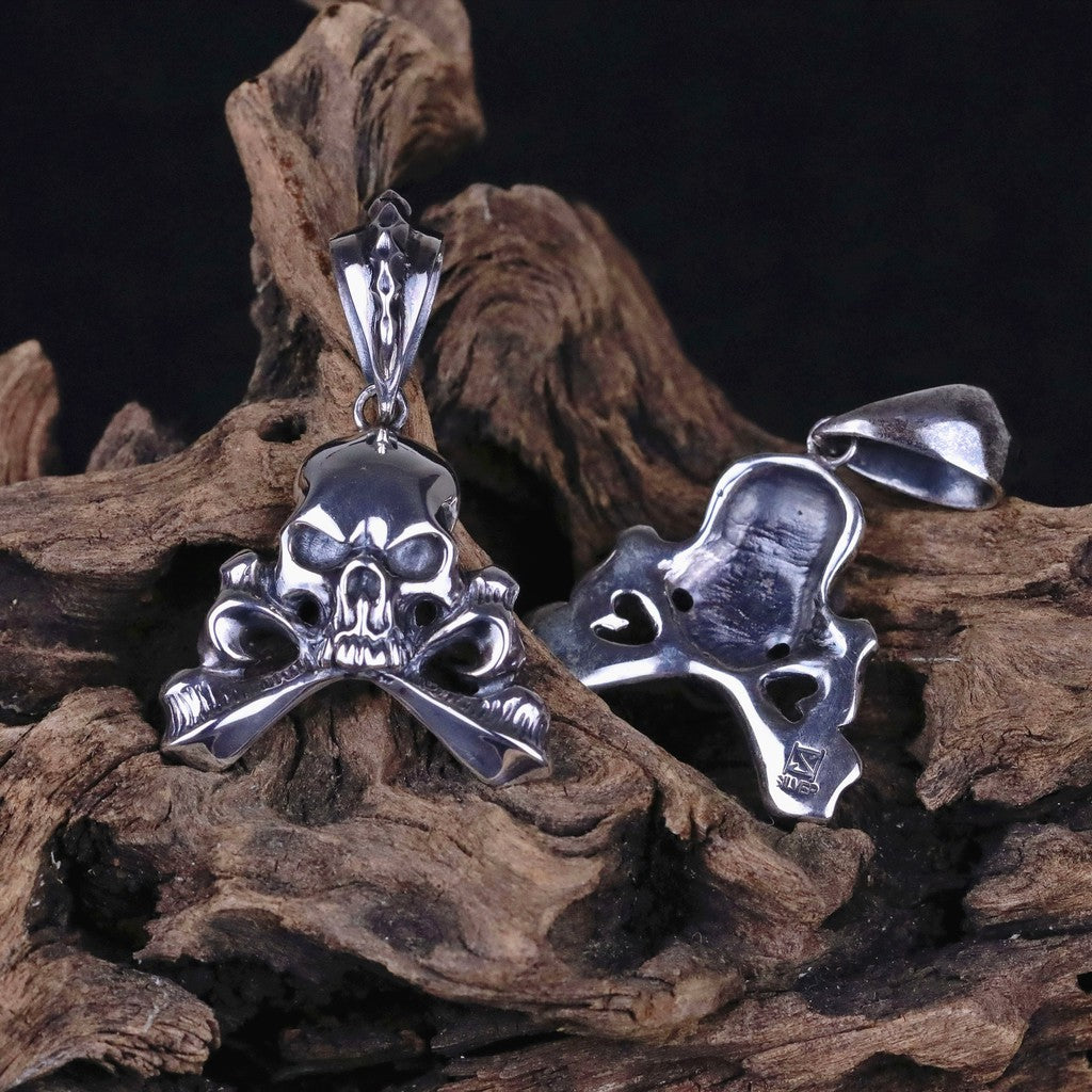 【Silver Monsters】幻獸異骸Strange Freak Designs 純銀骷髏墬飾-L