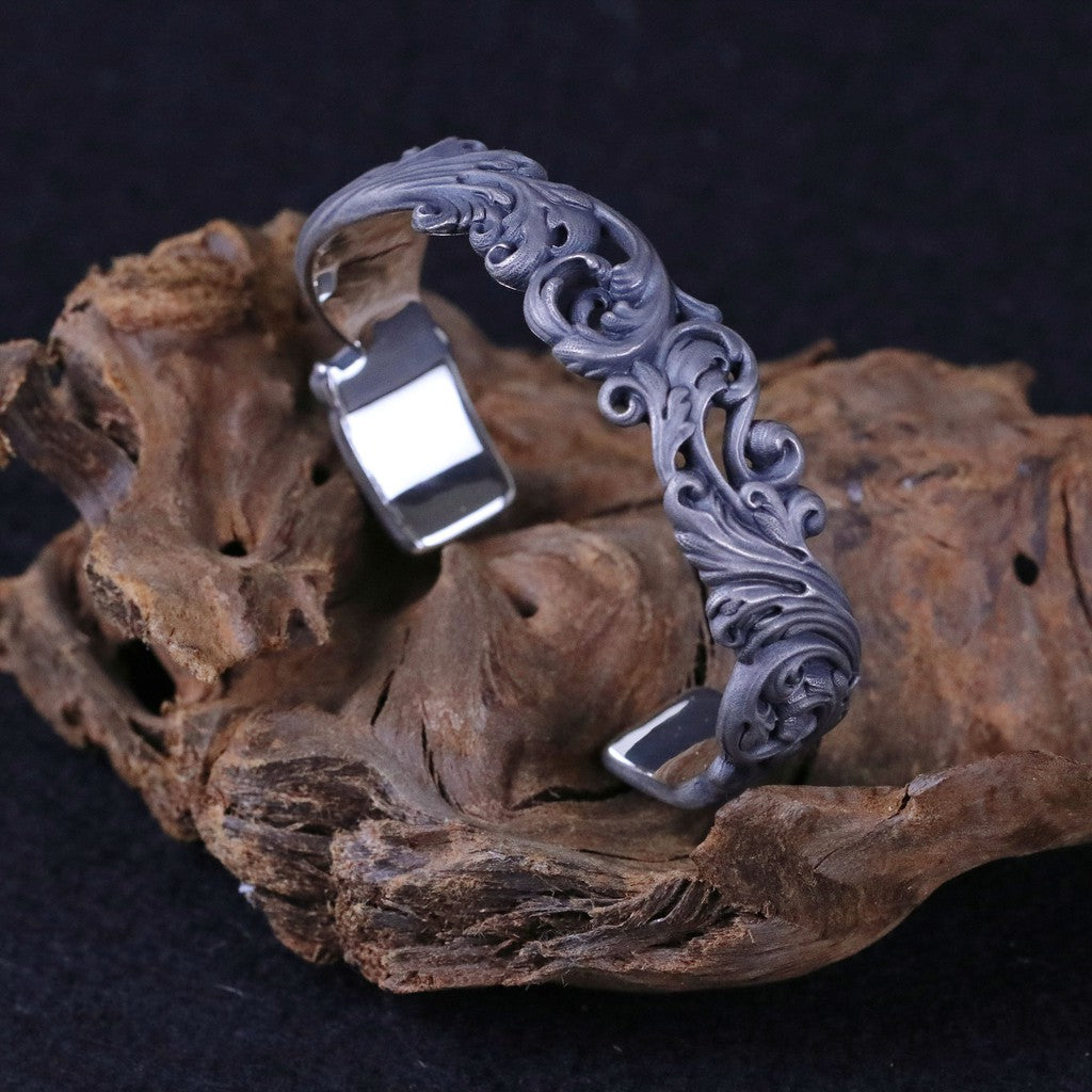 【Silver Monsters】日本暗系古典狂潮 Superbia 誘惑 純銀手環