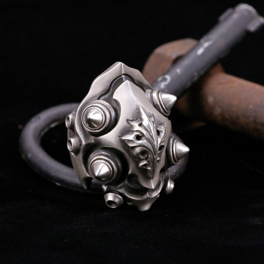 【獨家限定】日本前衛宗師Glam Scale 機甲王 焰輝盾甲 戒指