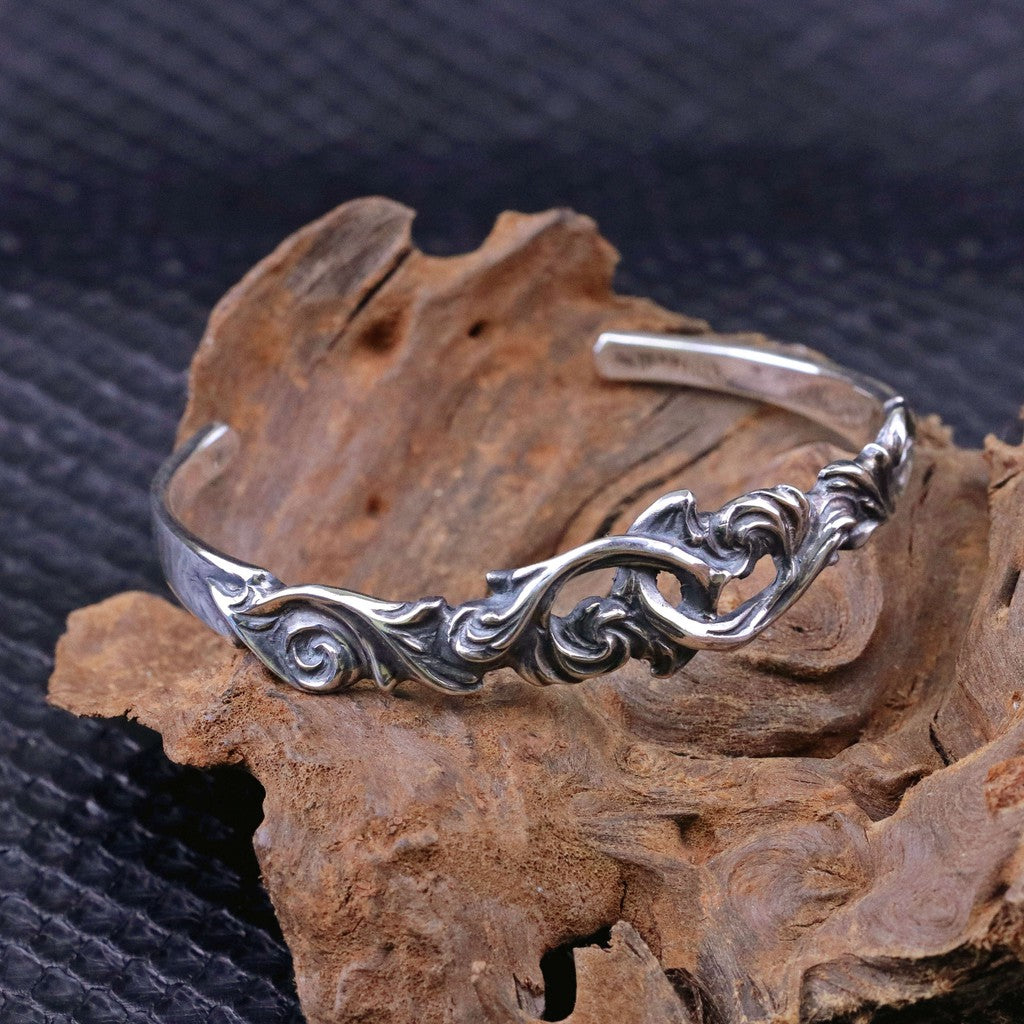 【Silver Monsters】日本一級神牌Loud Style Design 歌德手工雕銀手環