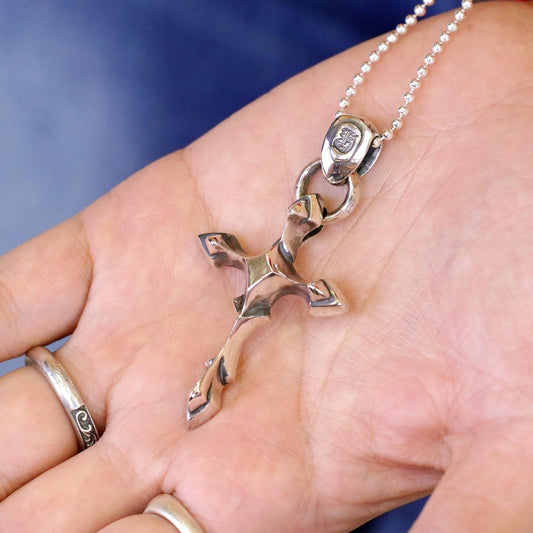 【Silver Monsters】日本一級神牌Loud Style Design 原創設計 立體十字 純銀項鍊