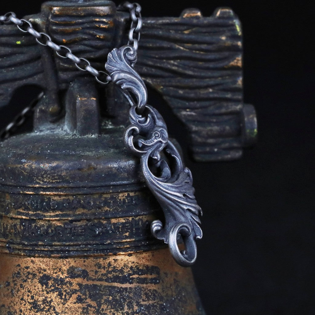 【Silver Monsters】日系暗黑古典狂潮 Superbia 誘惑 舊化噴砂 純銀吊墬