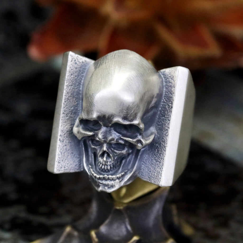 【Silver Monsters】日本雕畫雙絕 Dual Flow 銜尾蛇原創 無限MUGEN 純銀戒指