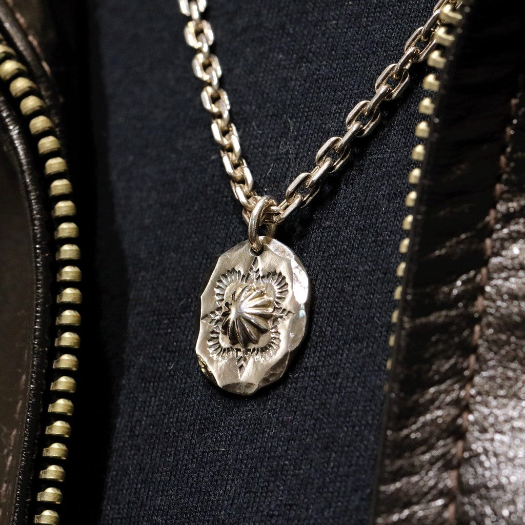 【Silver Monsters】日本Dear Blossom 手打圖騰銀貝 小銀餅 墜飾