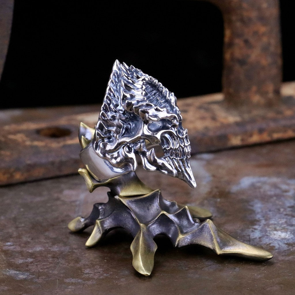 【Silver Monsters】幻獸異骸 Strange Freak Designs 狡智魔神原創戒指