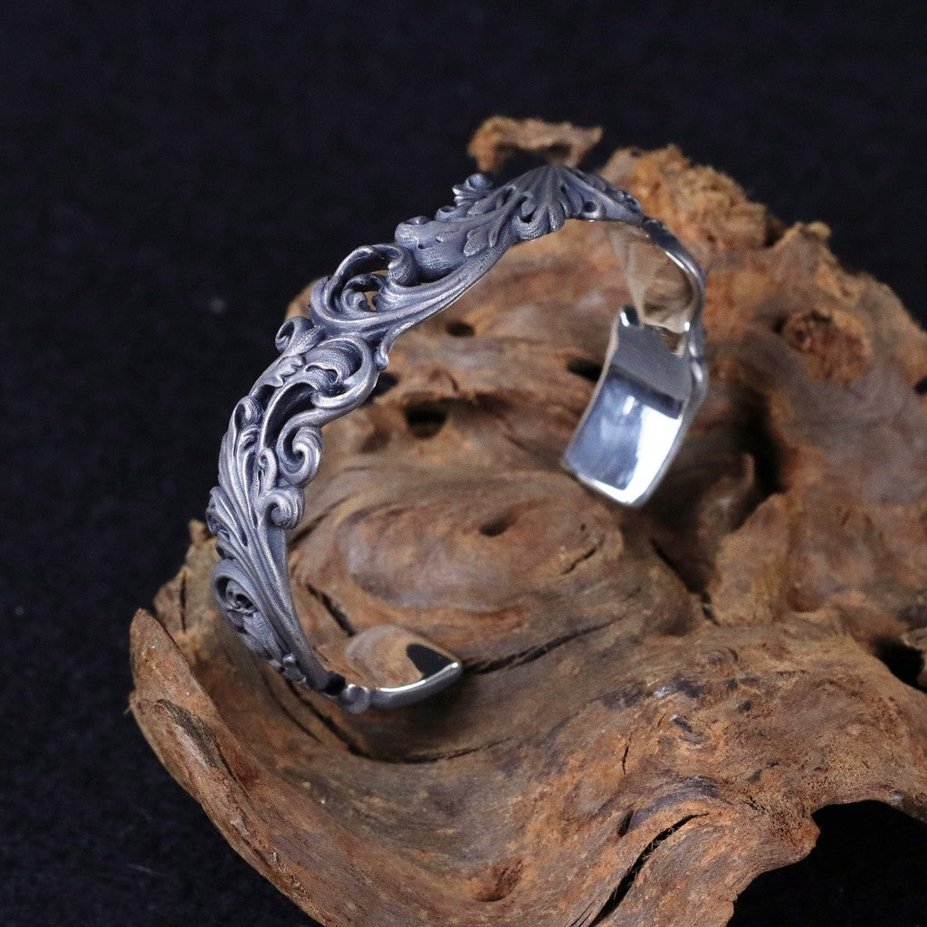 【Silver Monsters】日本暗系古典狂潮 Superbia 誘惑 純銀手環