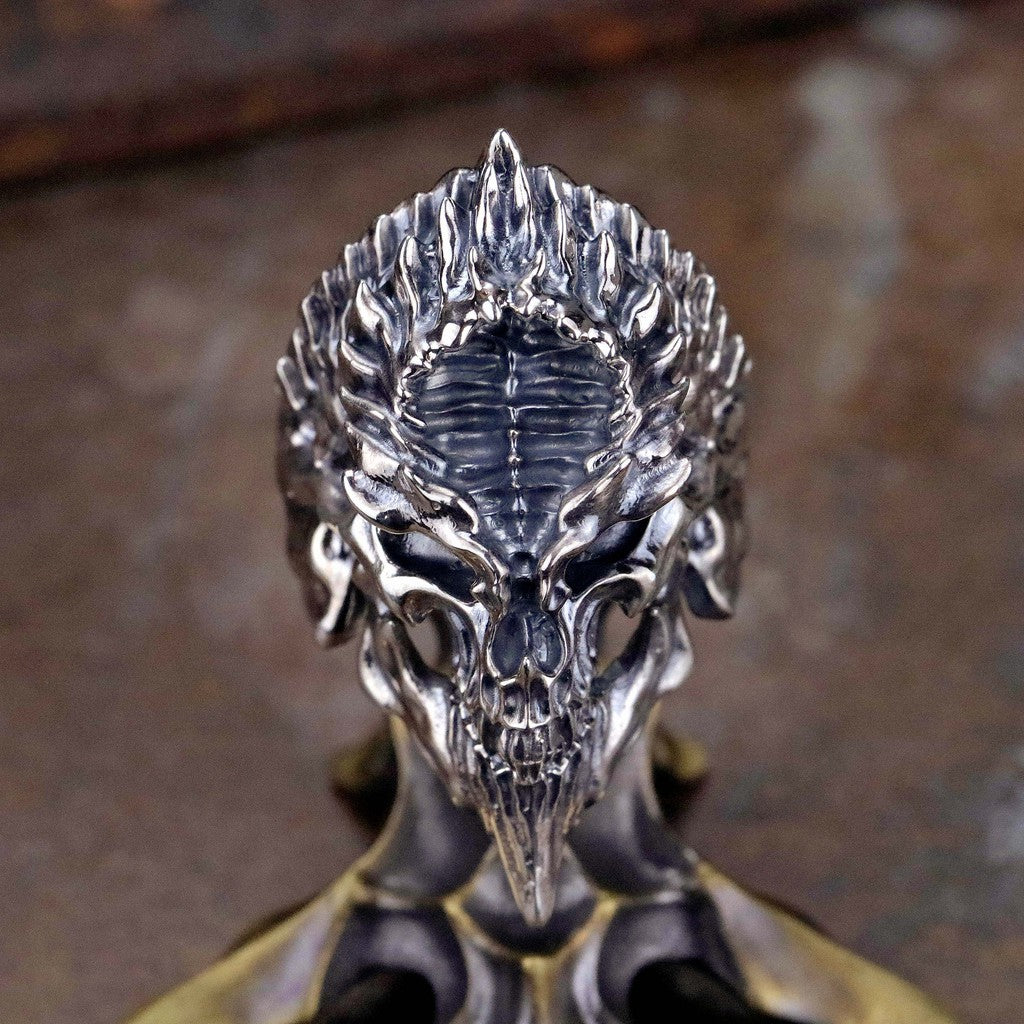 【Silver Monsters】幻獸異骸 Strange Freak Designs 狡智魔神原創戒指