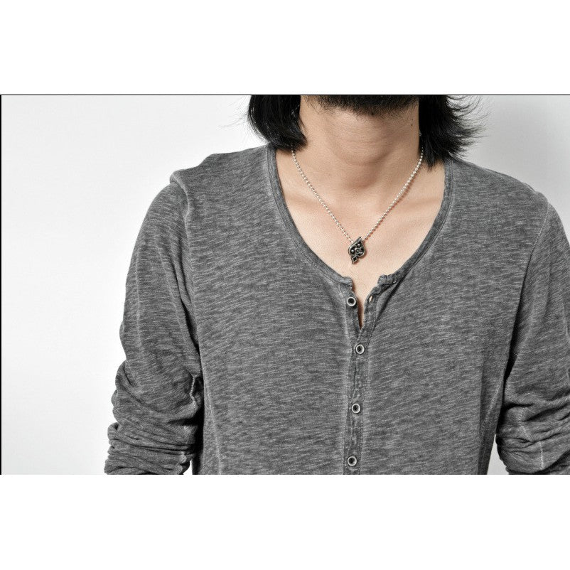 【Silver Monsters】日本一級神牌Loud Style Design 原創黑桃純銀墜飾 項鍊