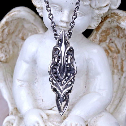 【Silver Monsters】日本匠級手造 曲線異形 Ability Normal VP-25 前衛原創吊墜