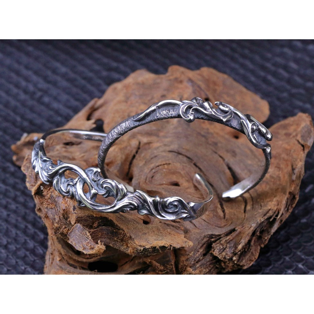 【Silver Monsters】日本一級神牌Loud Style Design 歌德手工雕銀手環