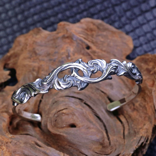 【Silver Monsters】日本一級神牌Loud Style Design 歌德手工雕銀手環