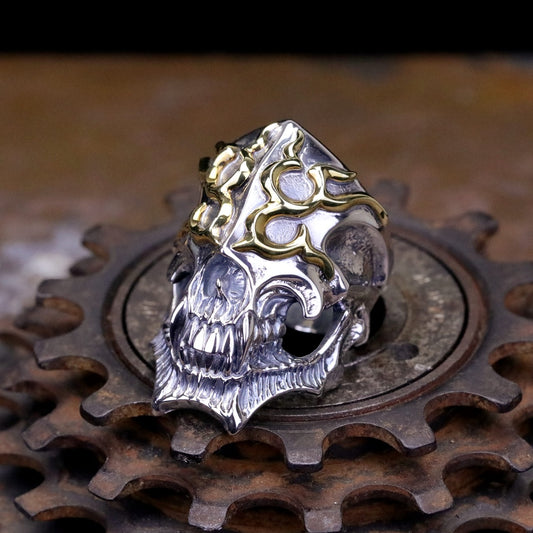 【Silver Monsters】幻獸異骸 日本殿堂級Strange Freak Designs 徽紋盲獸 骷髏戒指