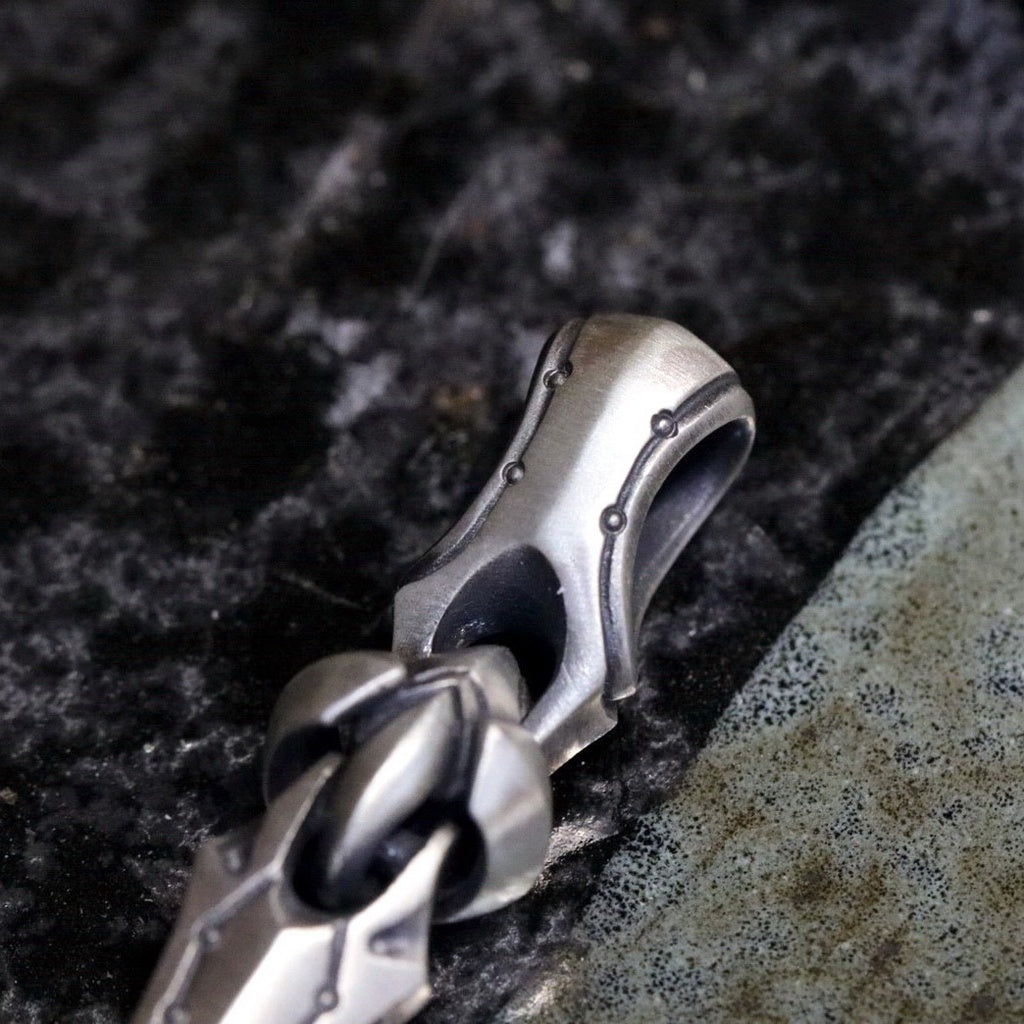 【Silver Monsters】日本前衛宗師 Glam Scale 機甲王 原創設計 可動式機甲 純銀吊墜