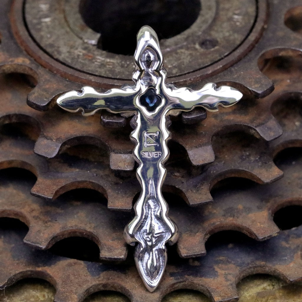 【Silver Monsters】幻獸異骸 日本殿堂級 Strange Freak Designs 脊骨鑲石 十字墜S