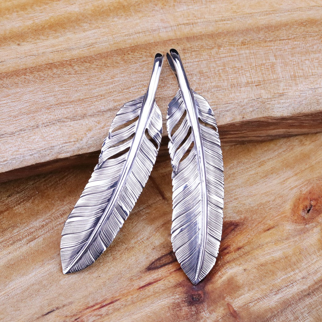 【Silver Monsters】日本Lucky John純銀中羽墜飾Y065M