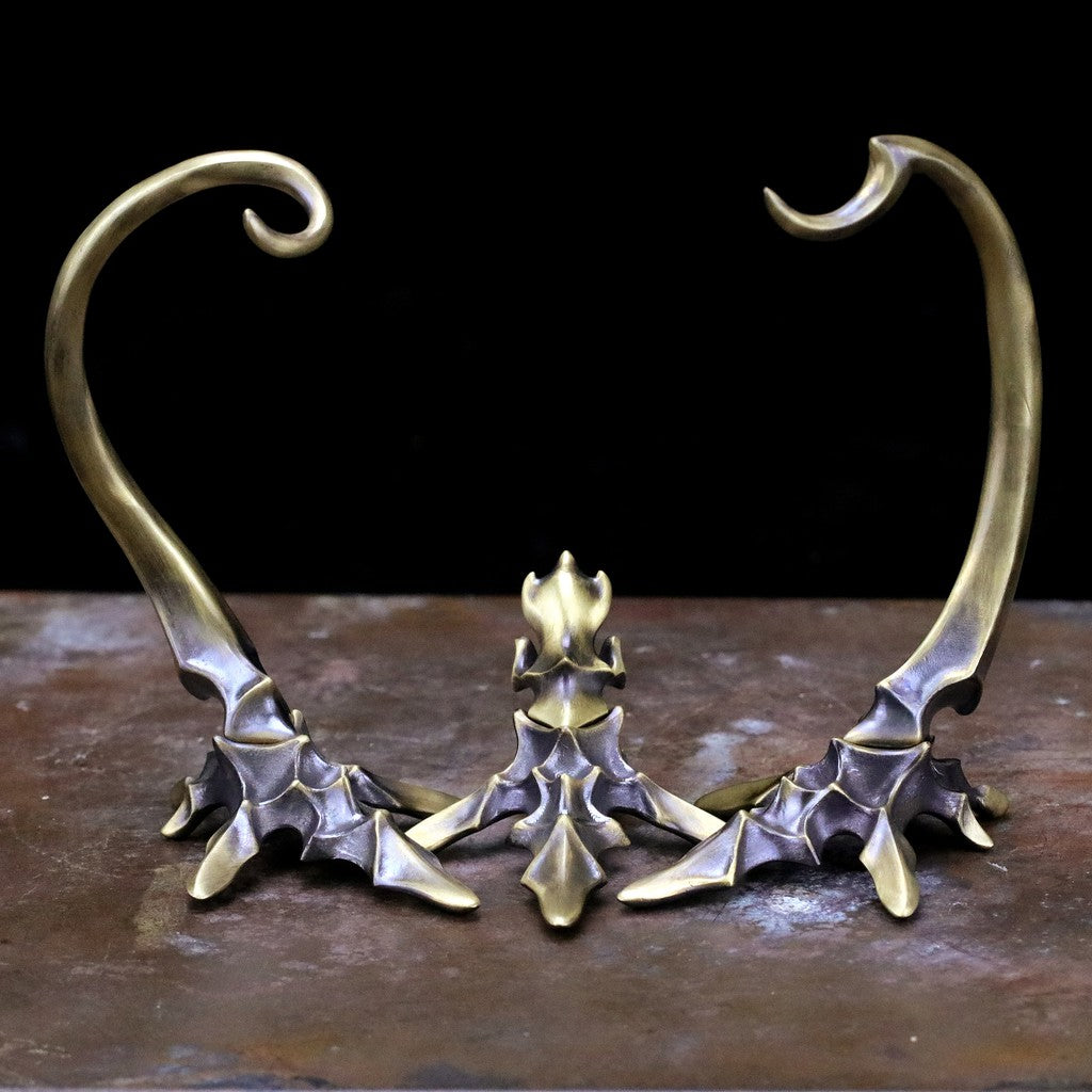 【Silver Monsters】日本殿堂級Strange Freak Designs 造型飾品展示架(黃銅版)