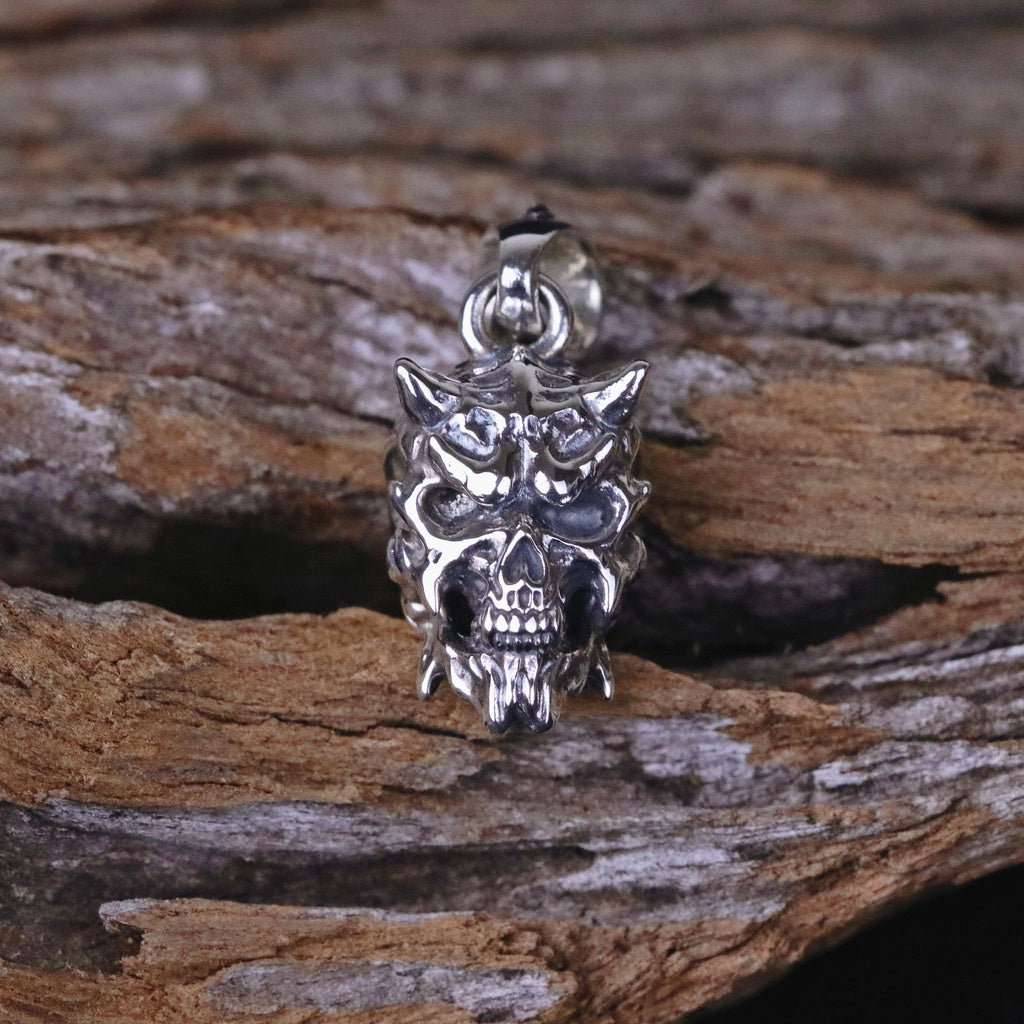 【Silver Monsters】日本殿堂級 幻獸異骸 Strange Freak Designs 角鬼骷髏項墜 XS