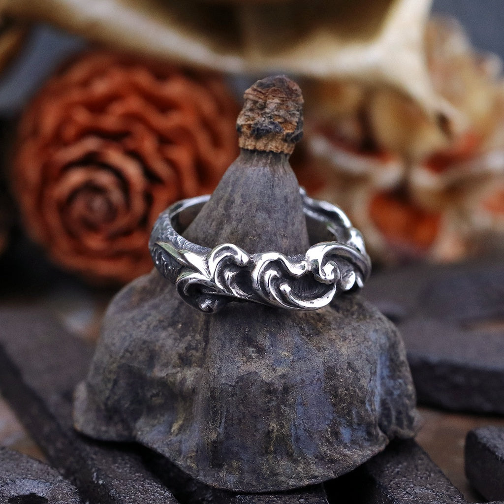 【Silver Monsters】日本一線神牌 Loud Style Design VANITAS系列 手作破壞雕花戒指