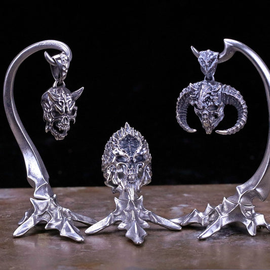 【Silver Monsters】日本殿堂級Strange Freak Designs 造型飾品展示架(錫合金)