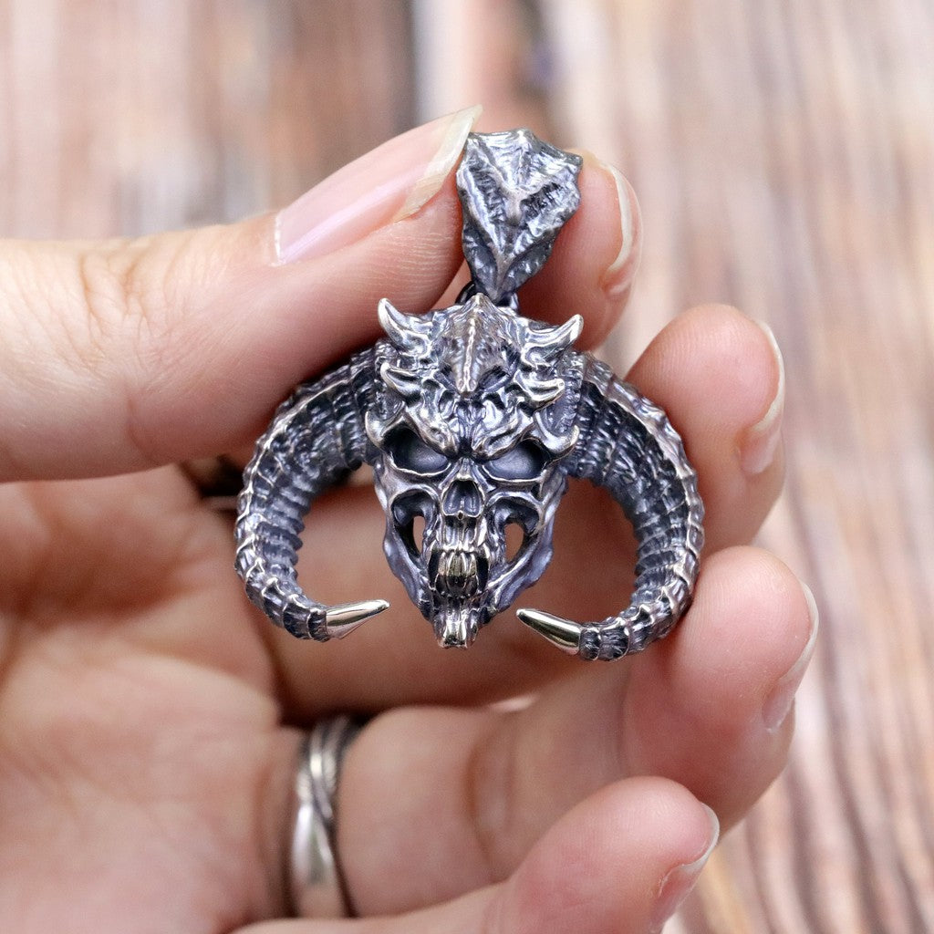 【Silver Monsters】幻獸異骸 Strange Freak Designs 迪亞布羅惡魔 吊墜 純銀項墜
