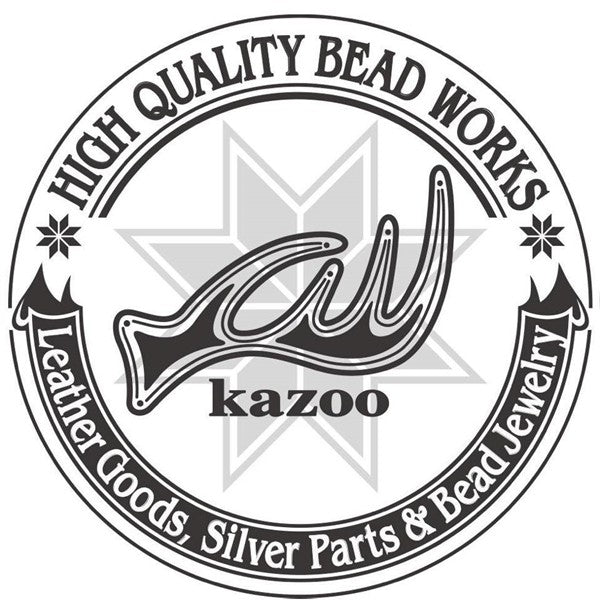 【Silver Monsters】日本手作Kazoo 美kingman松石/琉璃紅珠/打印做舊銀珠復古手鍊