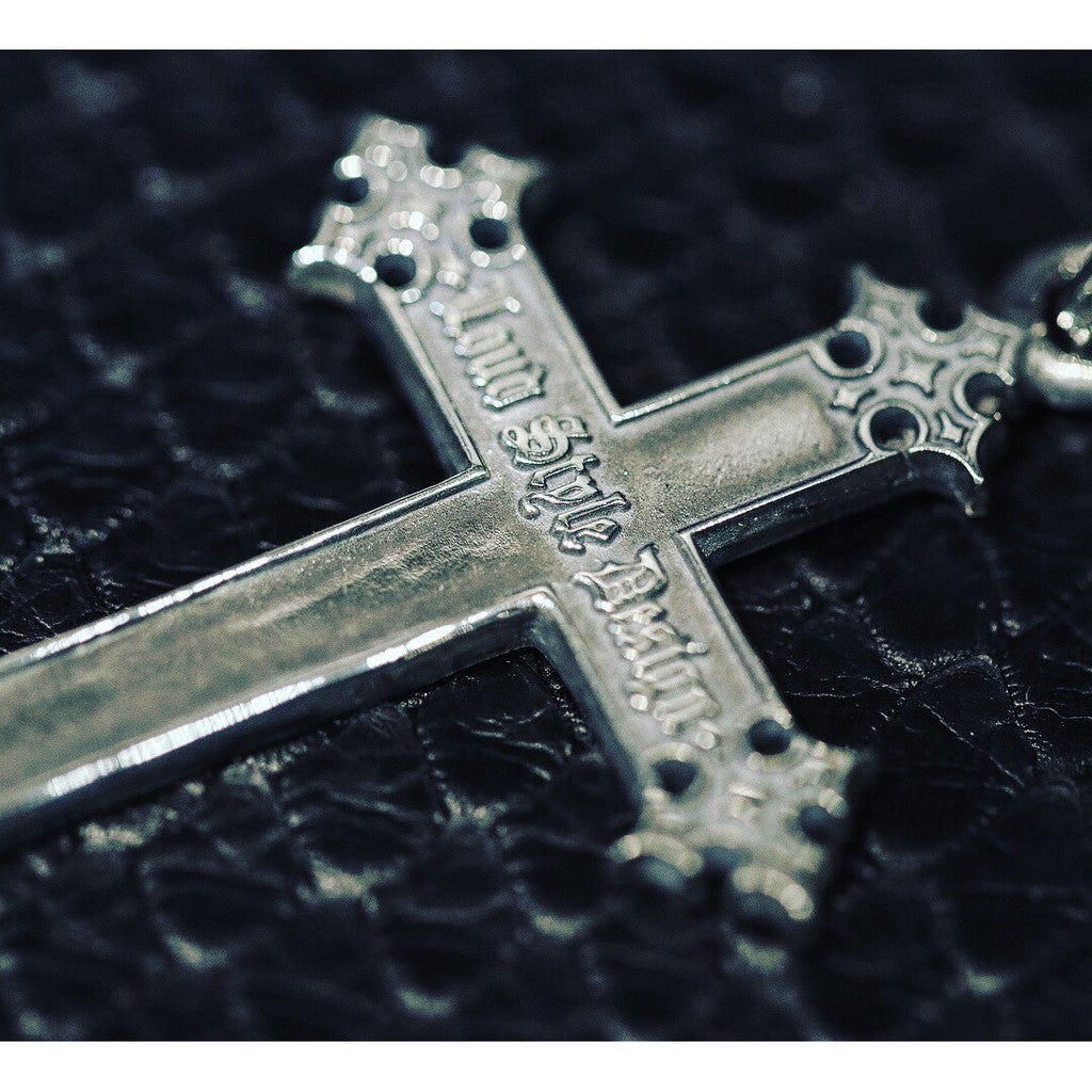 【Silver Monsters】Loud Style Design 原創設計 招牌Logo十字架 純銀項鍊