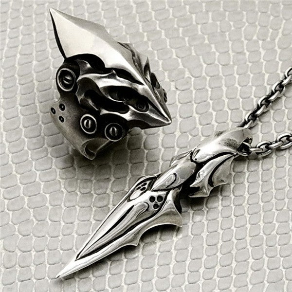 【Silver Monsters】日本Glam Scale 機甲王"LT-001" 機甲純銀墜飾
