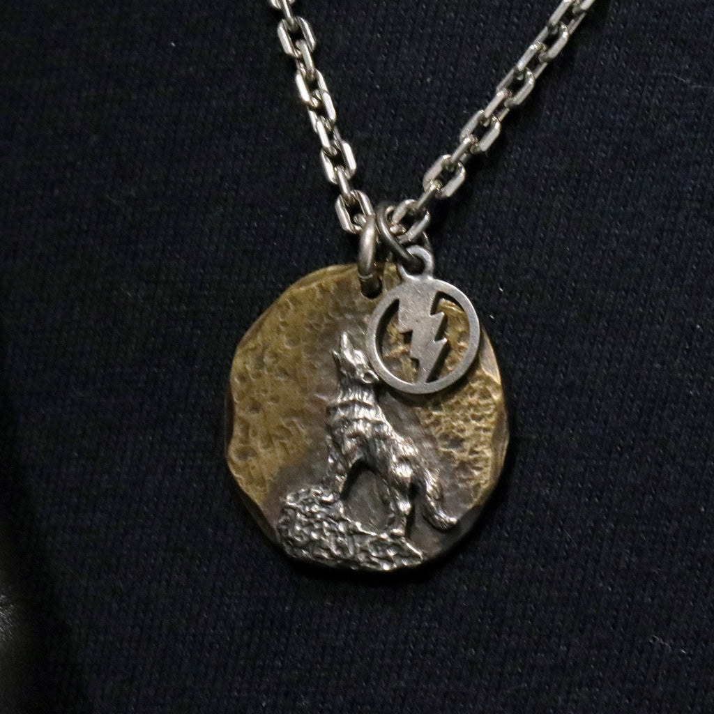 【Silver Monsters】SMS獨家 手工做舊 閃電/雕花銀貝 銀飾 配件 純銀吊墜 副墜