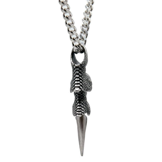 【Silver Monsters】日本雕畫雙絕 DUAL FLOW 原創 GARUDA 迦樓羅爪 S 純銀可動吊墜