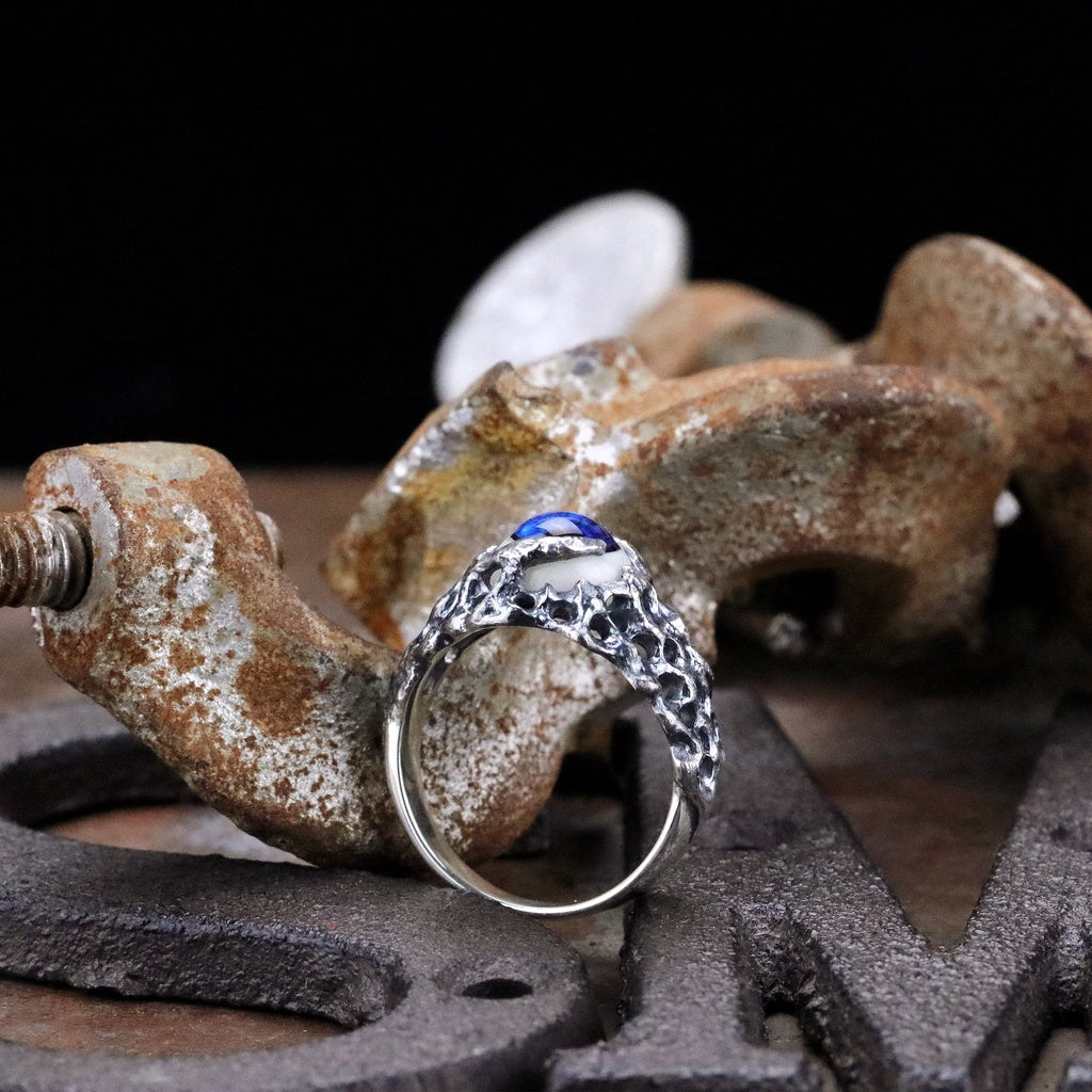 【Silver Monsters】日本Strange Freak Designs 原創設計 寬版義眼 925銀 純銀戒指