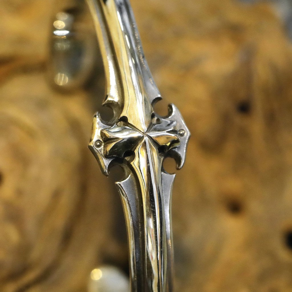 【Silver Monsters】日本前衛宗師 Glam Scale 機甲王 十字機甲 純銀手環