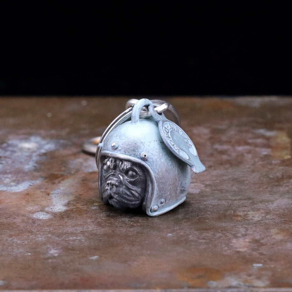 【Silver Monsters】台灣職人手作 KOPO METAL 動物安全帽鑰匙圈 法鬥 系列