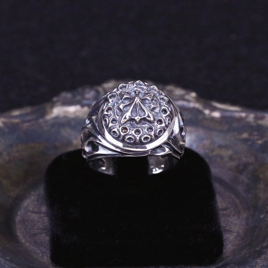 【Silver Monsters】日本手作匠級 曲線異形 Ability Normal 招牌LOGO線條戒指