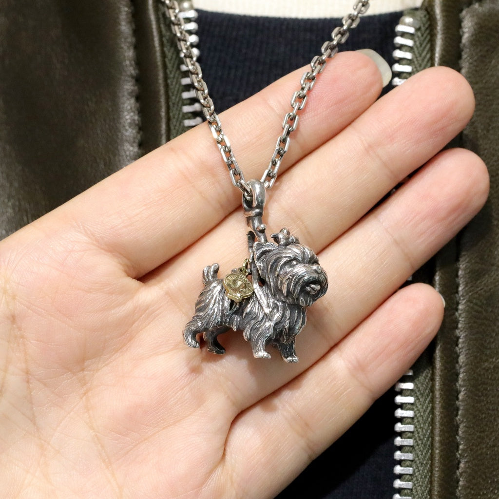 【Silver Monsters】台灣職人手作 KOPO METAL 立體精雕 馬爾濟斯背繩 纯银 吊墜 挂墜