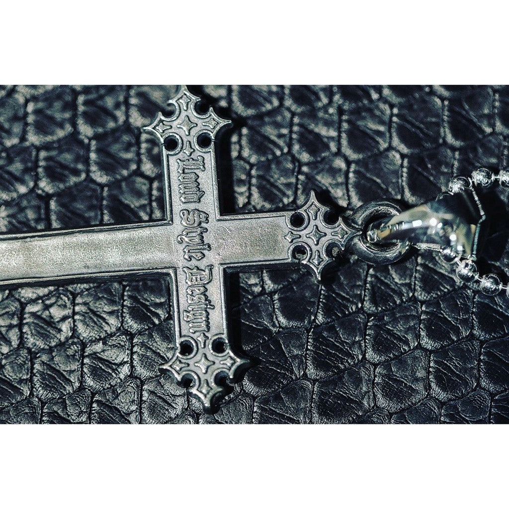 【Silver Monsters】Loud Style Design 原創設計 招牌Logo十字架 純銀項鍊