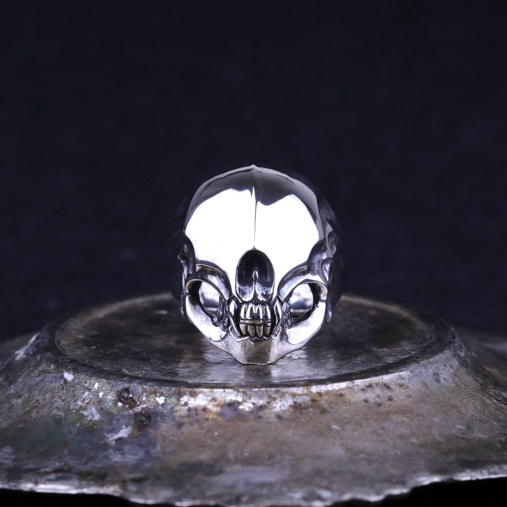 【Silver Monsters】日本Strange Freak Designs 原創設計 盲眼骷髏 925銀 純銀戒指