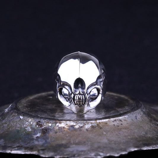 【Silver Monsters】日本Strange Freak Designs 原創設計 盲眼骷髏 925銀 純銀戒指