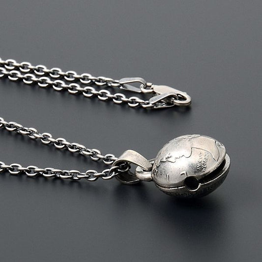 【Silver Monsters】日本North Works 趣味銀幣鈴鐺 項鍊