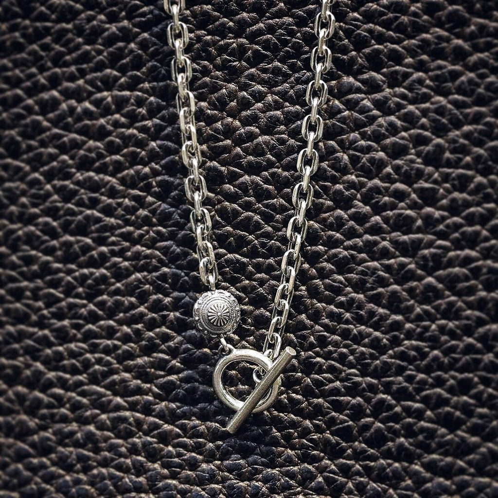 【Silver Monsters】SMS獨家特製 4mmT扣六角稜鍊 豪華銀貝升級款 925銀 純銀項鍊