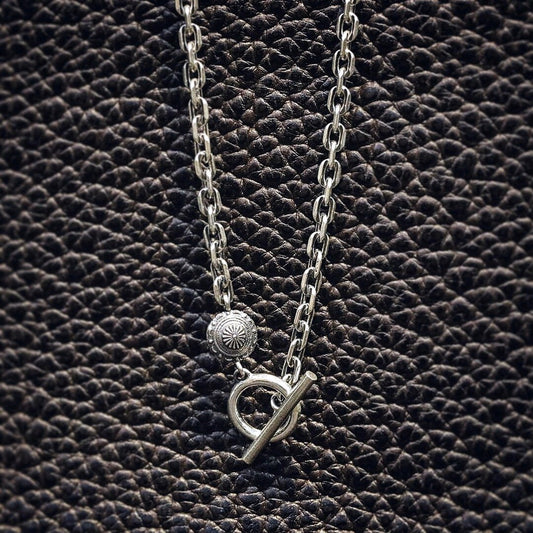 【Silver Monsters】SMS獨家特製 4mmT扣六角稜鍊 豪華銀貝升級款 925銀 純銀項鍊